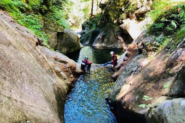 Canyoning in Val d'Ossola