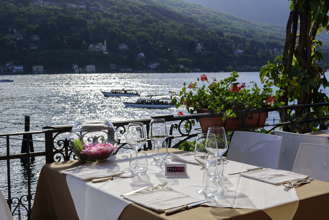 Cena romantica all'Isola Bella