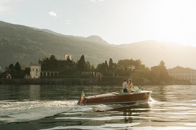 Tour esclusivo con motoscafo RIVA